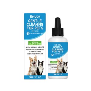 EelJoy Pet Eye Care Solution Gentle Formula for Daily Eye Cleaning, Moisturizing and Soothing Care