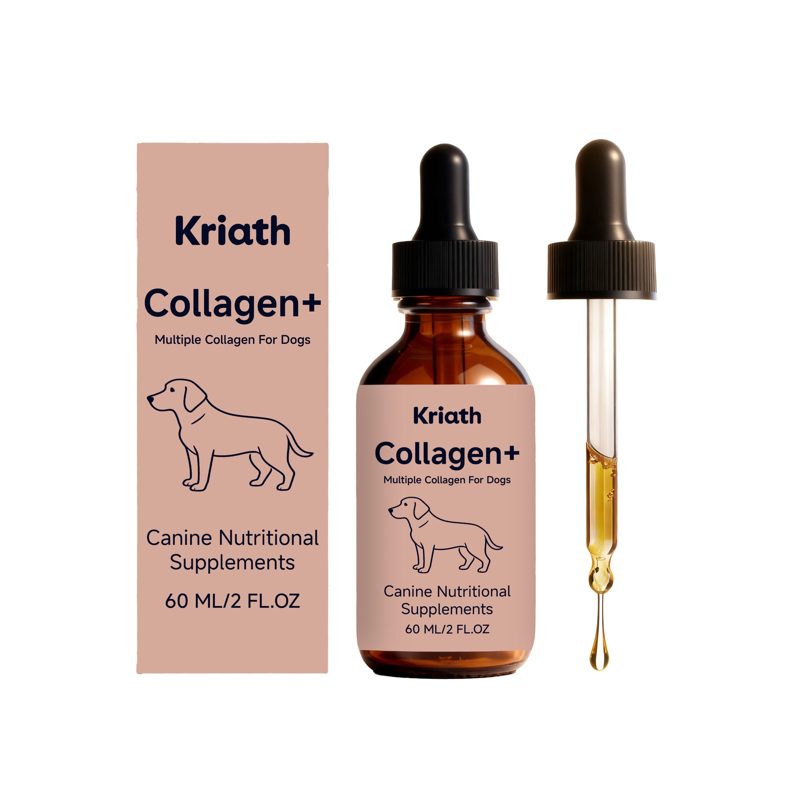 Kriath Pet Care Formula 120ml Daily Care Support