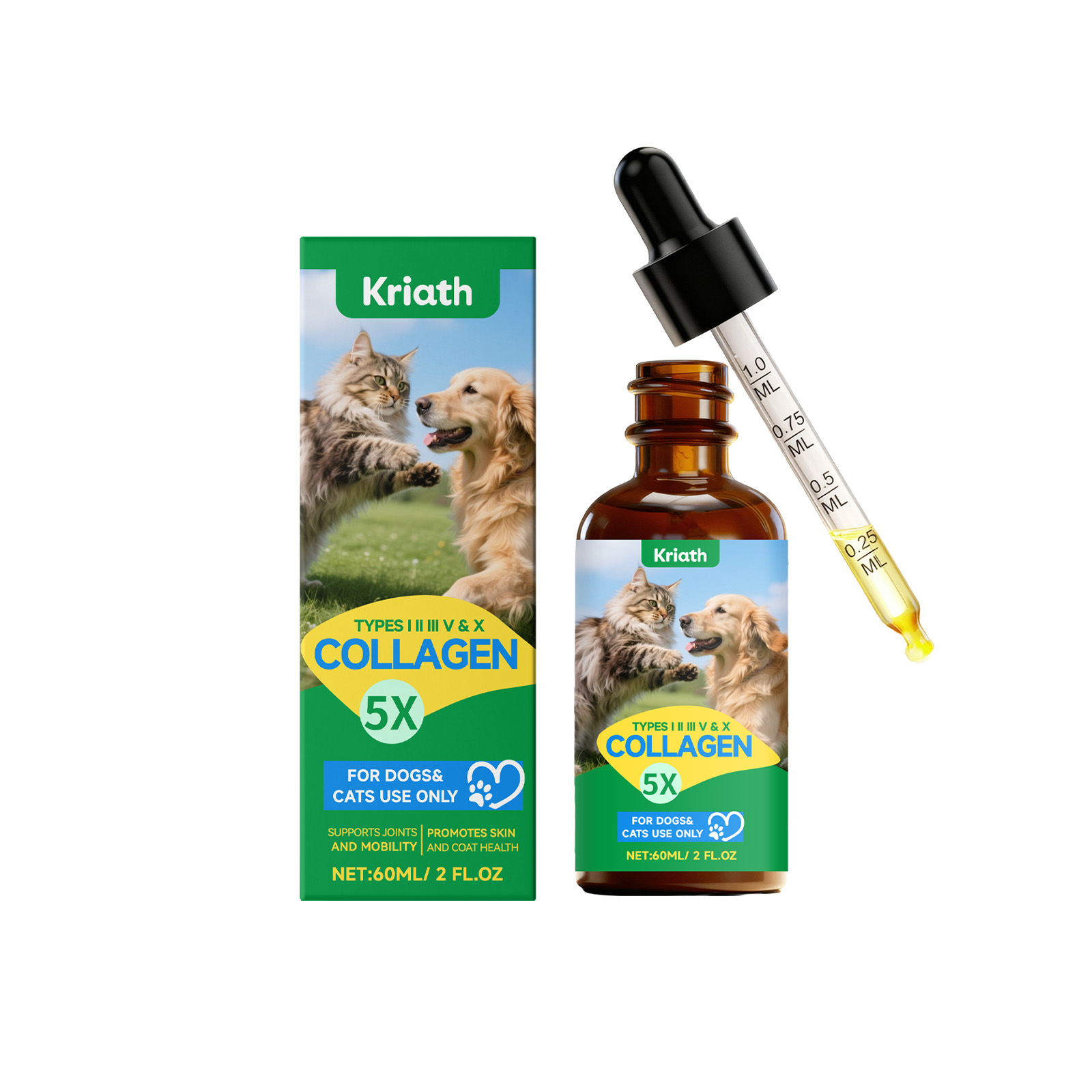 Kriath Nutritional Supplement 120ml Daily Wellness Support