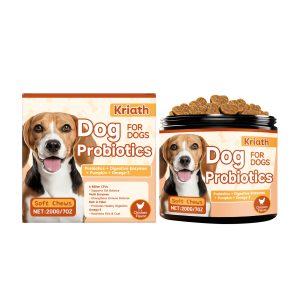 Kriath Probiotic Tablets 120ml Digestive Health Support Digestive Supplement for Dogs and Cats - SKU00002186