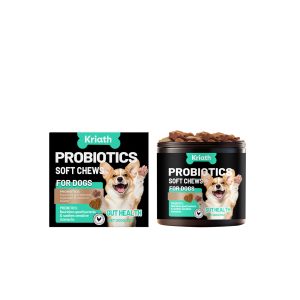 Kriath Probiotic Tablets 120ml Digestive Health Support Digestive Supplement for Dogs and Cats - SKU00002374