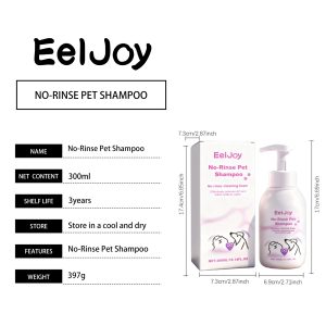 EelJoy Pet Shampoo 120ml Targeted Pet Care Support Daily Pet Care for Dogs and Cats - SKU00012373