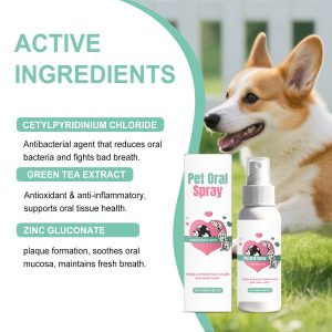 Kriath Oral Care Spray 120ml Fresh Breath Support