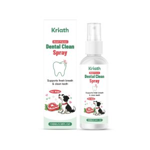 Kriath Fresh Breath Spray 120ml Fresh Breath and Dental Care Daily Dental Care for Dogs and Cats - SKU00026201