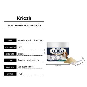 Kriath Pet Health Supplement 120ml Daily Wellness Support Daily Pet Care for Dogs and Cats - SKU00028447