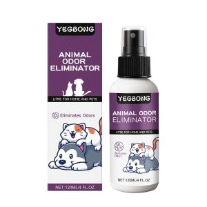 Yegbong Deodorizing Spray 120ml Odor Neutralizing Support Daily Pet Care for Dogs and Cats - SKU00000606