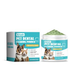 Kriath Pet Finger Toothbrush 60pcs Dental Plaque Cleaning Oral Care Tool for Dogs and Cats - SKU00000350