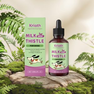 Kriath Milk Thistle Drops 60ml Liver and Immune Support for Dogs - SKU00040469