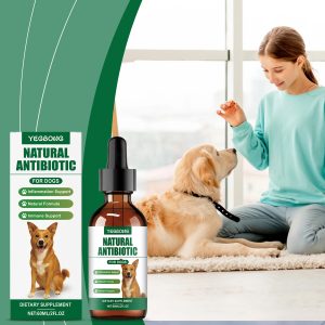 Yegbong Natural Antibiotic Drops 60ml Immune and Daily Wellness Support for Dogs - SKU00034408