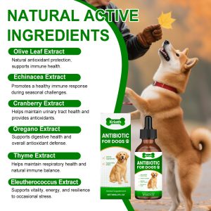 CKCU Antibiotic Herbal Supplement 60ml Immune and Digestive Support for Dogs - SKU00039947