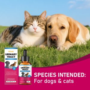CKCU Urinary Tract Drops 60ml Urinary Health and Fluid Balance Support for Dogs and Cats - SKU00039551