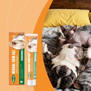 CKCU Pet Skin Care Gel 120g Itch and Redness Relief Gentle Skin Care for Dogs and Cats - SKU00041000