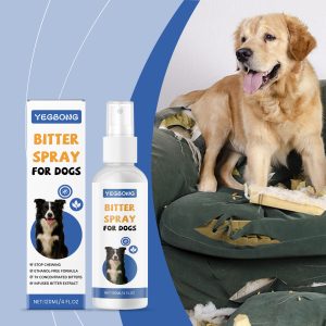 CKCU Anti-Chew Bitter Spray 120ml Bitter No-Chew Training Furniture and Wound Protection for Dogs and Cats - SKU00035304