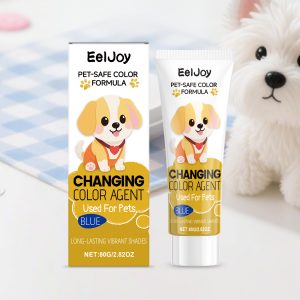 EelJoy Changing Color Agent Blue 80g Long-lasting Vibrant Pet Hair Color Care - SKU00040890
