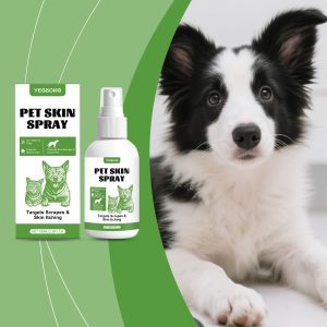 YEGBONG Pet Skin Spray 100ml Relieves Itching Targets Scrapes Colloidal Silver Centella Asiatica Extract - SKU00040355