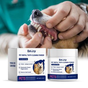 EelJoy Dental Cleaning Powder 120ml Fresh Breath & Dental Care Daily Dental Care for Dogs & Cats - SKU00032110