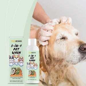 Yegbong Pet Shampoo 120ml Soothing Skin & Coat Support Daily Pet Care for Dogs & Cats - SKU00032306