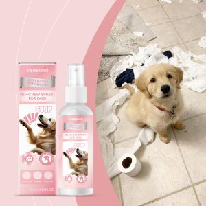 Yegbong Anti-Chew Bitter Spray 120ml Behavior Training Support for Dogs - SKU00030781