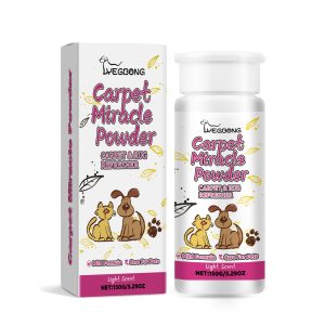 Yegbong Carpet Deodorizing Powder 120g Odor Neutralizing Support for Pet Homes - SKU00025763