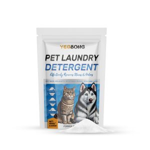 Yegbong Pet Laundry Powder 120g Odor Removal Deep Cleaning Support for Pet Fabrics - SKU00028673