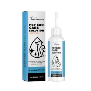 Yegbong Ear Cleaner 120ml Odor and Wax Control Support for Dogs and Cats - SKU00026613