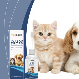 Yegbong Ear Cleaner 120ml Odor and Wax Control Support for Dogs and Cats - SKU00032919