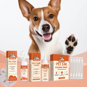 EelJoy Ear and Paw Cleaner 120ml Odor and Wax Control Support for Dogs and Cats - SKU00031087