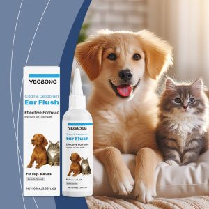 Yegbong Ear Cleaner 120ml Odor and Wax Control Support for Dogs and Cats - SKU00033437
