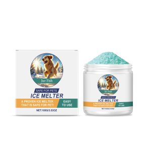 Jue-Fish Pet-Safe Ice Melt 120ml Winter Paw Protection Support for Dogs and Cats - SKU00027574