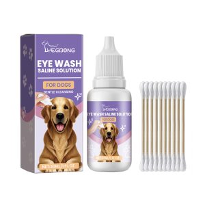 Yegbong Tear Stain Wipes 60pcs Tear Stain Removal Support for Dogs and Cats - SKU00014369