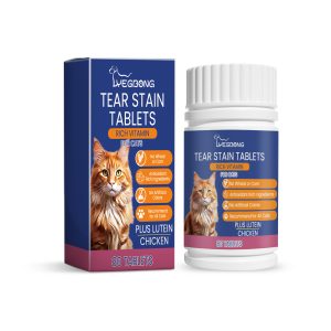 Yegbong Tear Stain Wipes 60pcs Tear Stain Removal Support for Dogs and Cats - SKU00014368