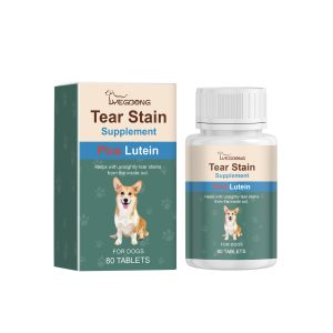 Yegbong Tear Stain Wipes 60pcs Tear Stain Removal Support for Dogs and Cats - SKU00014330
