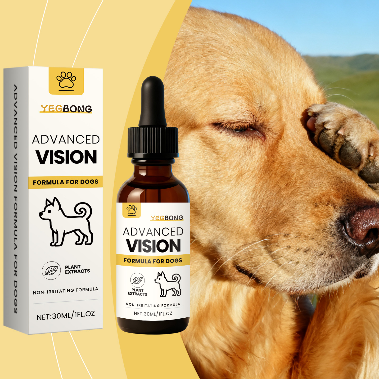 Yegbong No-Rinse Cleaning Spray 120ml Targeted Pet Care Support Daily Pet Care for Dogs and Cats - SKU00007583 - Image 2