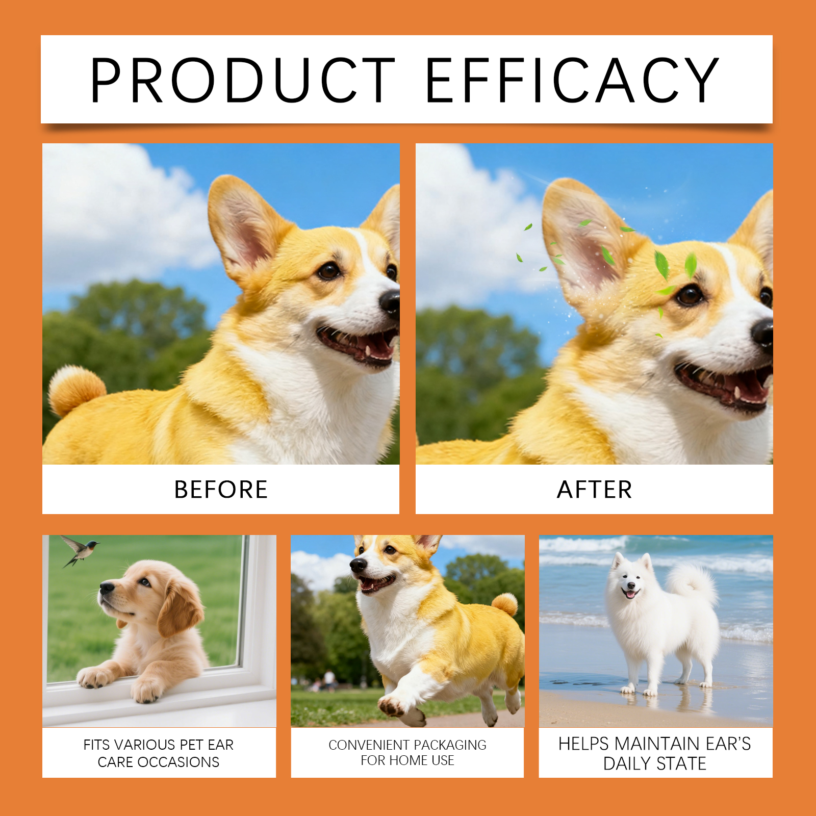 EelJoy Dog Ear Drops 120ml Gentle Ear Cleaning Support for Dogs - SKU00012350 - Image 5