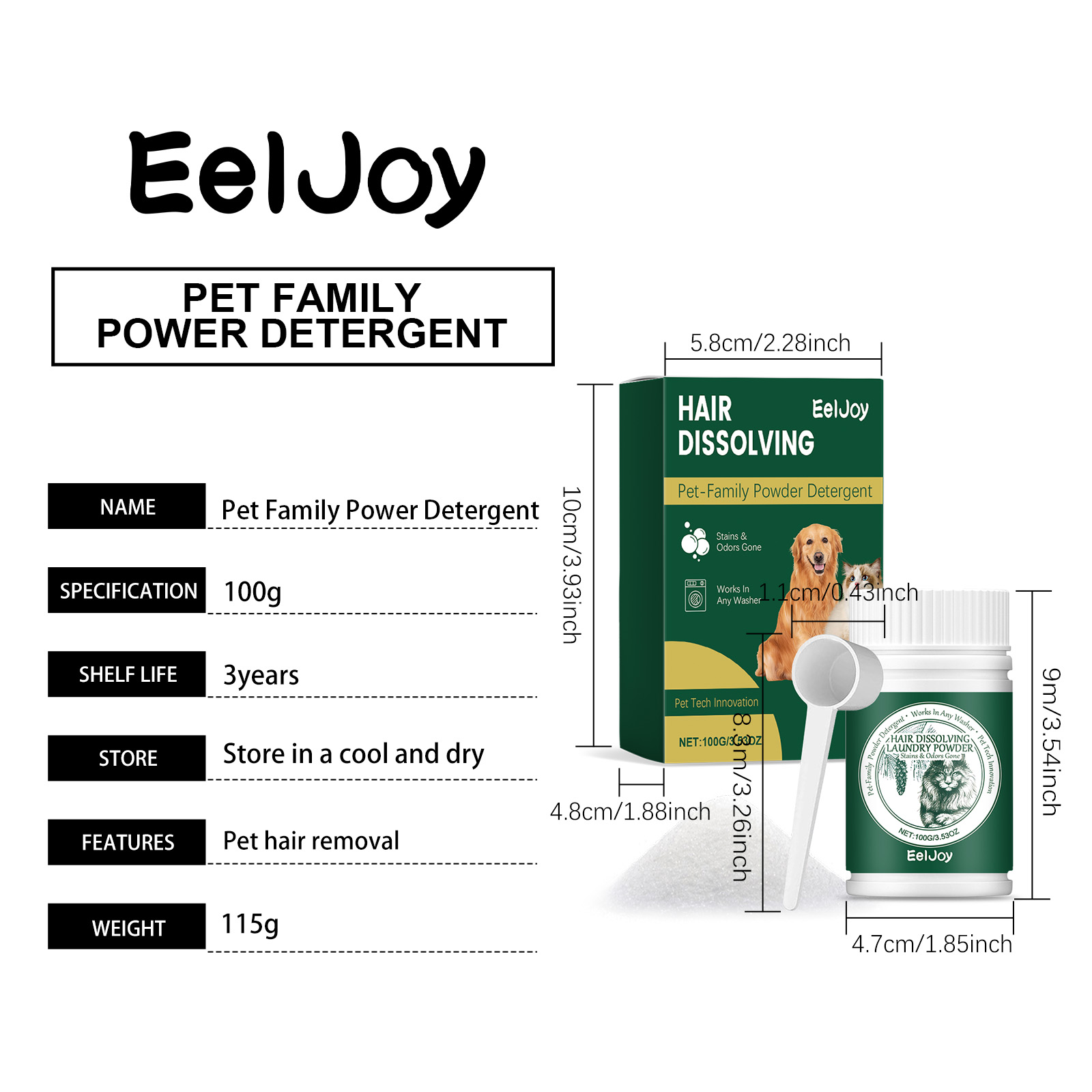 EelJoy Cleaning & Grooming Care 120ml Daily Hygiene Support - SKU00015809 - Image 3