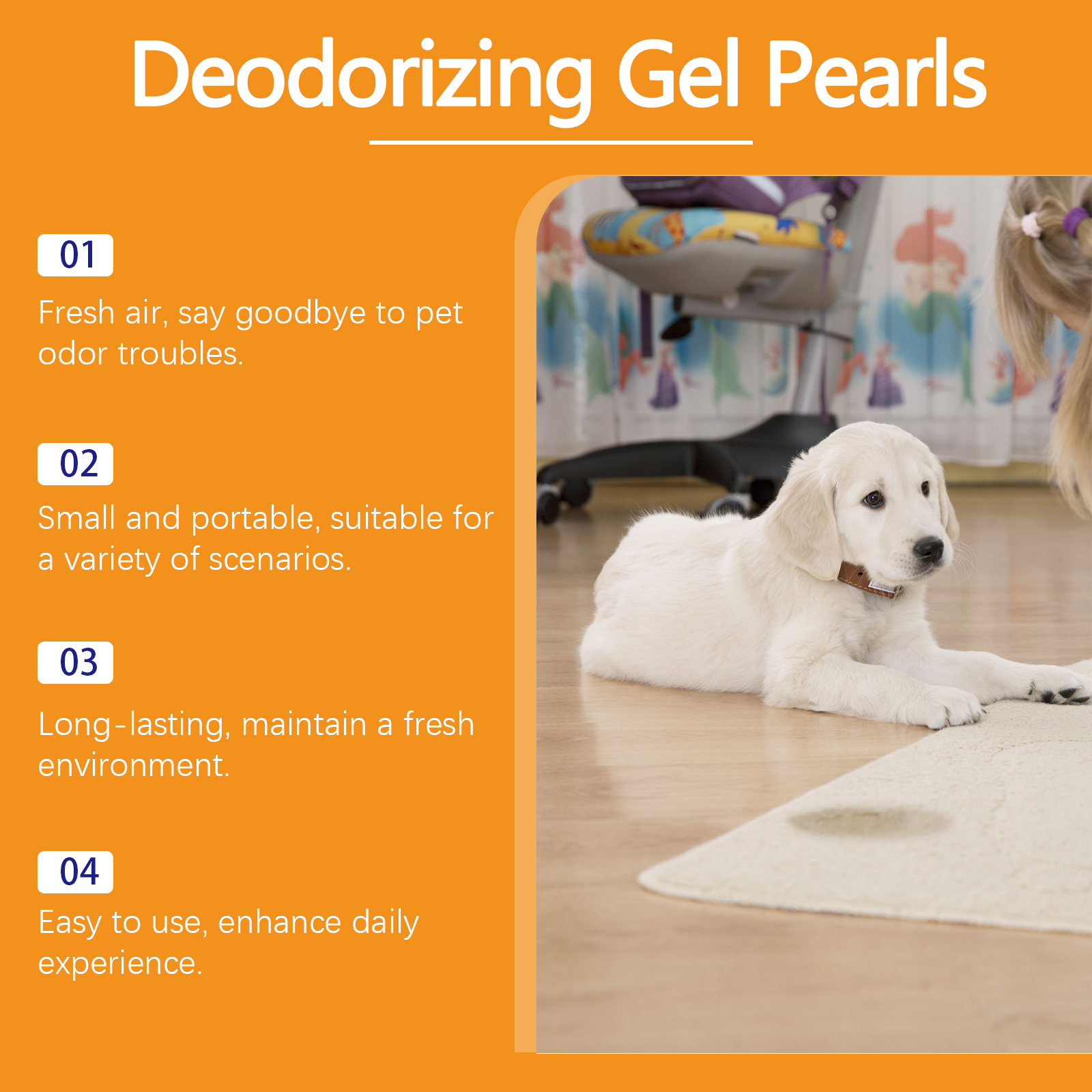Yegbong Cat Litter Deodorizer Gel 120ml Odor Control Support for Cat Toilets - SKU00028711 - Image 2