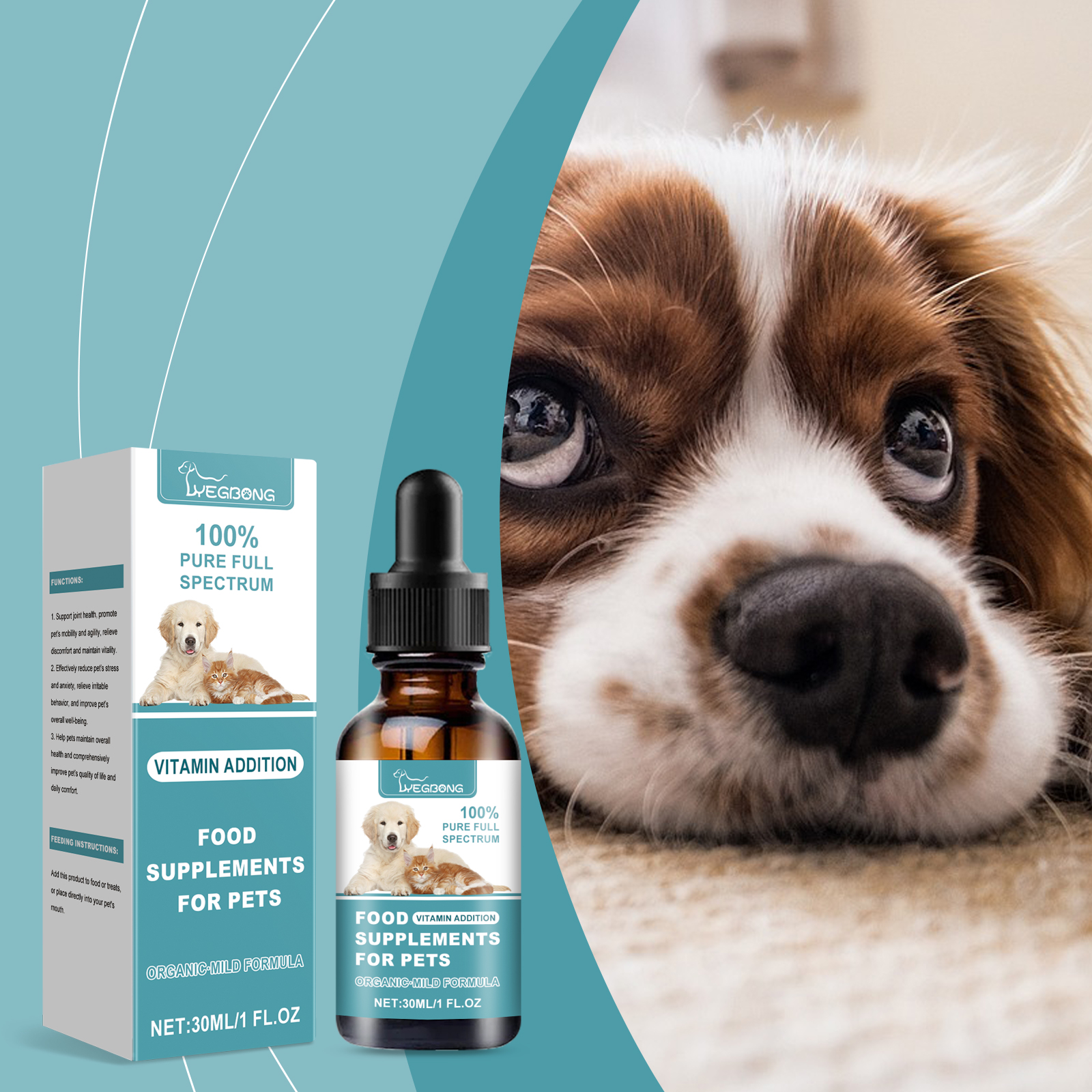 Yegbong Dietary Supplement 120ml Daily Wellness Support for Dogs and Cats - SKU00017520 - Image 2