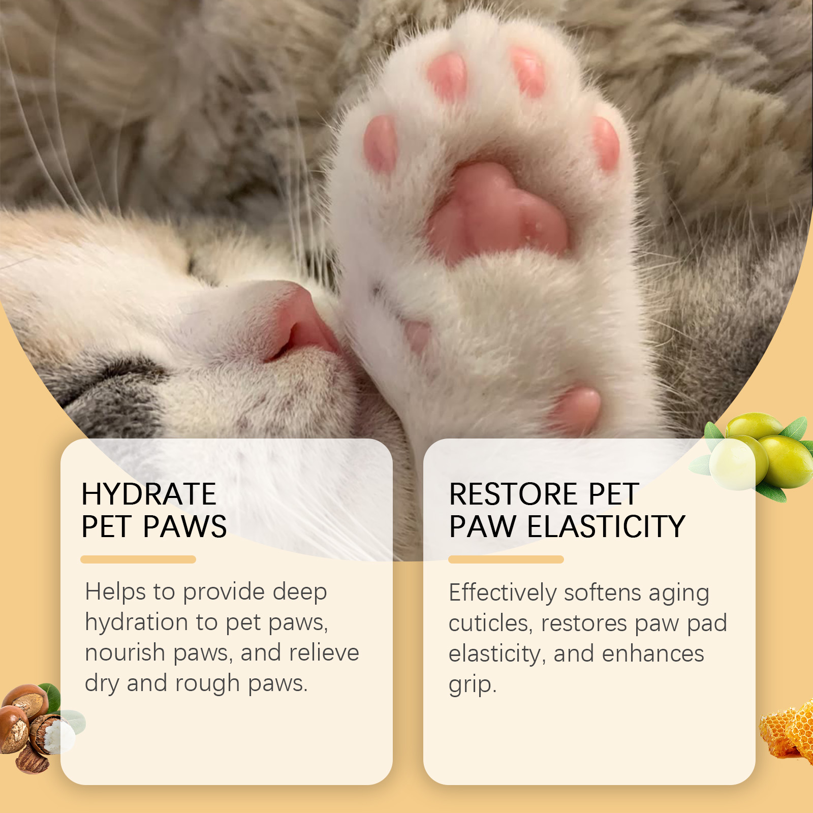 Yegbong Paw Balm 120ml Moisturizing Support for Dogs and Cats - SKU00014597 - Image 4