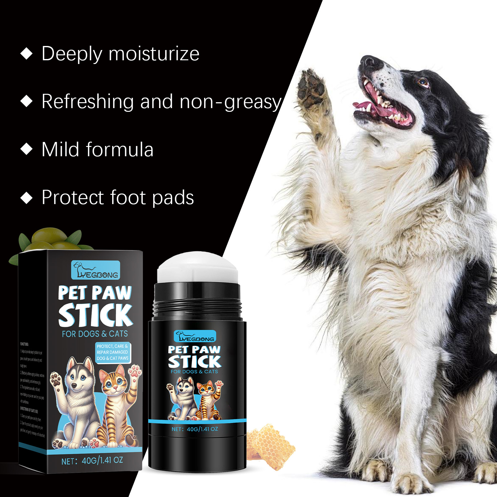 Yegbong Paw Balm 120ml Moisturizing Support for Dogs and Cats - SKU00017399 - Image 4