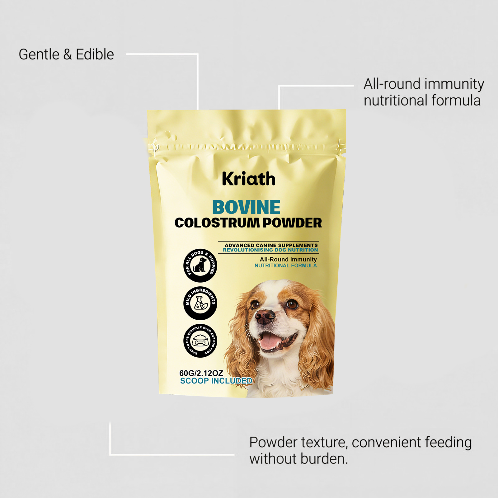 Kriath Pet Health Supplement 120ml Daily Wellness Support Daily Pet Care for Dogs and Cats - SKU00026564 - Image 6