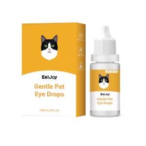 EELJOY Gentle Pet Eye Drops - Tear Stain Care for Cats & Dogs
