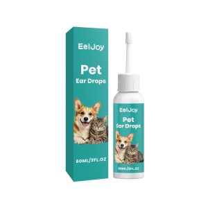 EelJoy Pet Ear Cleaning Drops - Gentle Ear Wax Removal for Cats & Dogs