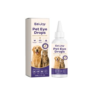 EelJoy Pet Eye Care Solution - Gentle Daily Eye Cleaning for Cats & Dogs