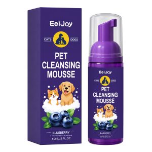 EelJoy Pet No-Wash Shampoo - Gentle Cleaning for Cats & Dogs