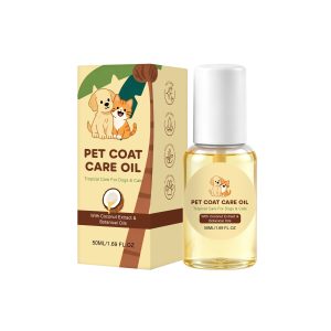 AMZ Pet Coat Care Oil - Detangling & Shine for Cats & Dogs