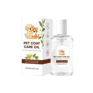 AMZ Pet Coat Care Oil - Detangling & Shine for Cats & Dogs