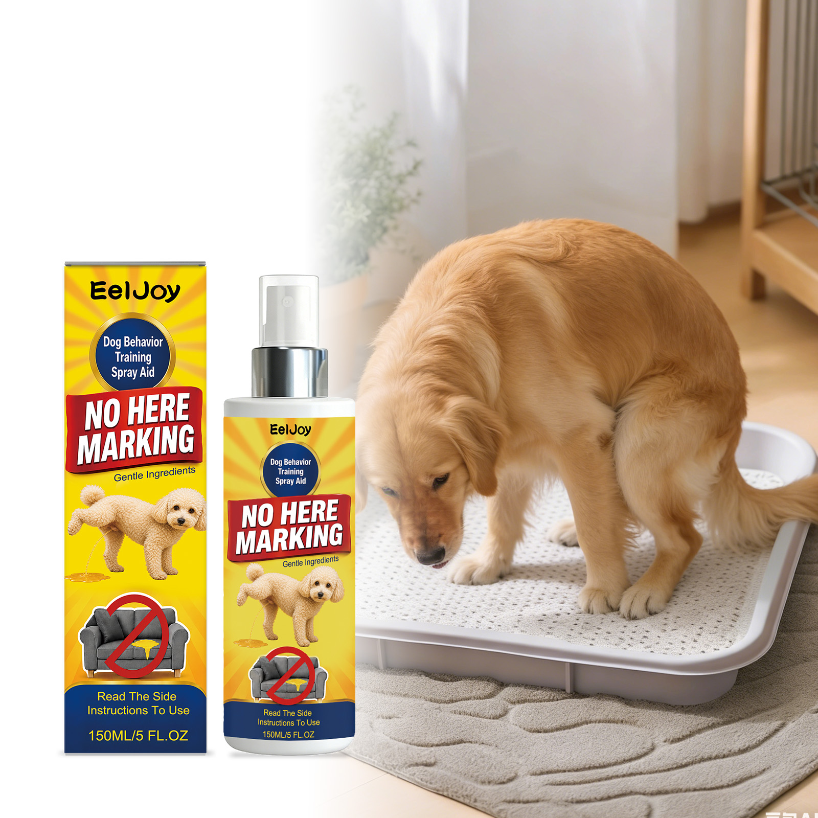 EelJoy Dog Training Spray - Potty Training & Behavior Guide - Image 2